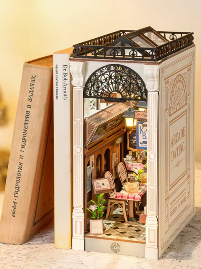 Parisian Arcade DIY Book Nook Kit