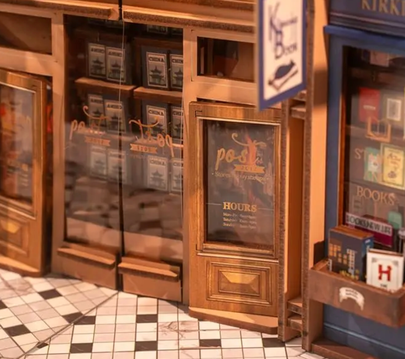 Parisian Arcade DIY Book Nook Kit