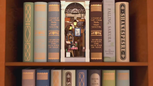 Parisian Arcade DIY Book Nook Kit
